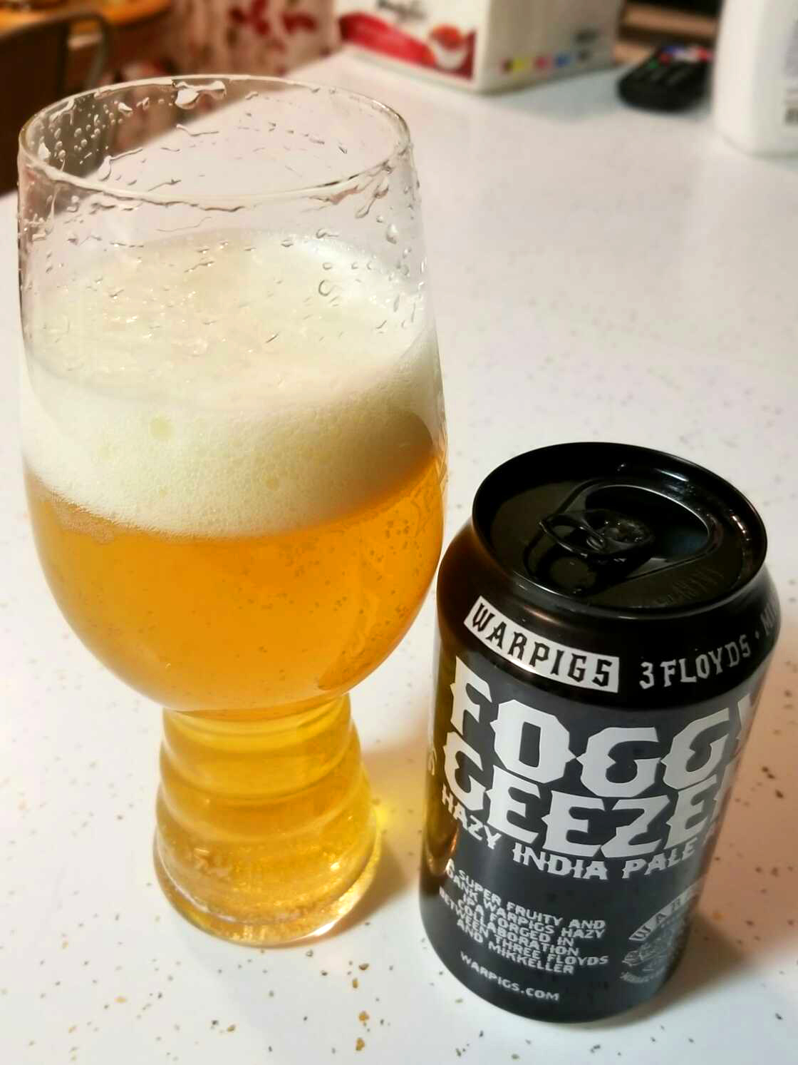 Beer of the Week Jan 14th – WarPigs Foggy Geezer
