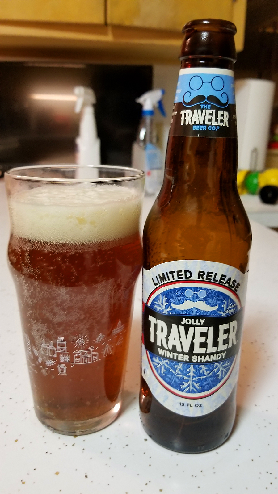 Beer of the Week Jan 21st – Jolly Traveler Winter Shandy